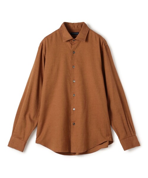 極美品　TOMORROWLAND 24ss コットン カラーシャツ　S セール】 コットン セミワイドスプレッドカラーシャツ （シャツ