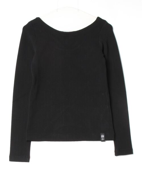 Sov. tシャツ オープンバックニットプルオーバー レディース