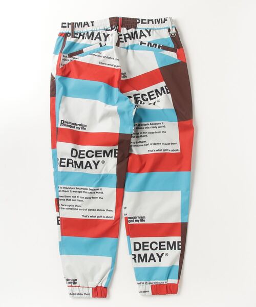 ディセンバーメイTricolor windproof pants / MAN DECEMBERMAY パンツ Tricolor windproof pants メンズ