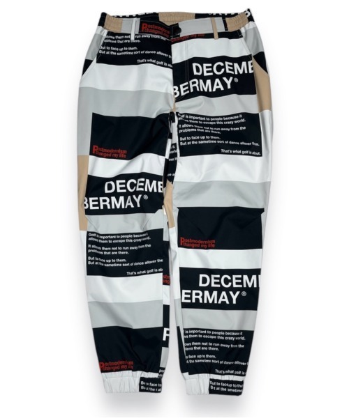 ディセンバーメイTricolor windproof pants / MAN DECEMBERMAY（ディセンバーメイ） パンツ Tricolor windproof pants