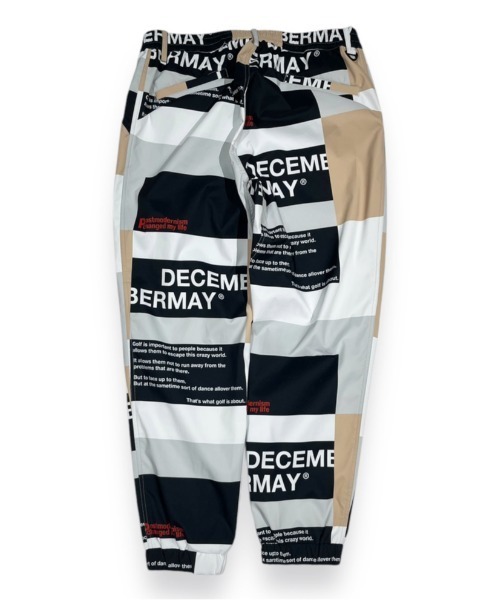 ディセンバーメイTricolor windproof pants / MAN Tricolor windproof pants / MAN | DECEMBERMAY