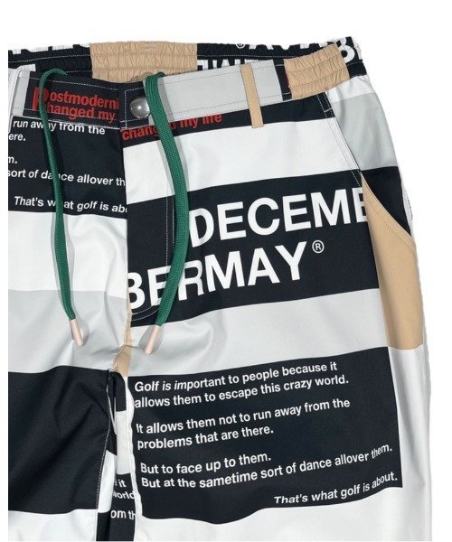 ディセンバーメイTricolor windproof pants / MAN DECEMBERMAY パンツ Tricolor windproof pants メンズ