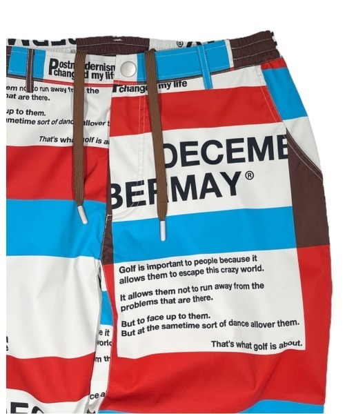 ディセンバーメイTricolor windproof pants / MAN Tricolor windproof pants / MAN | DECEMBERMAY