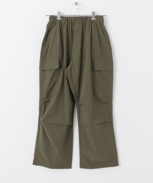 ITEMS URBANRESEARCH パンツ ウエストイージー ポリカーゴパンツ