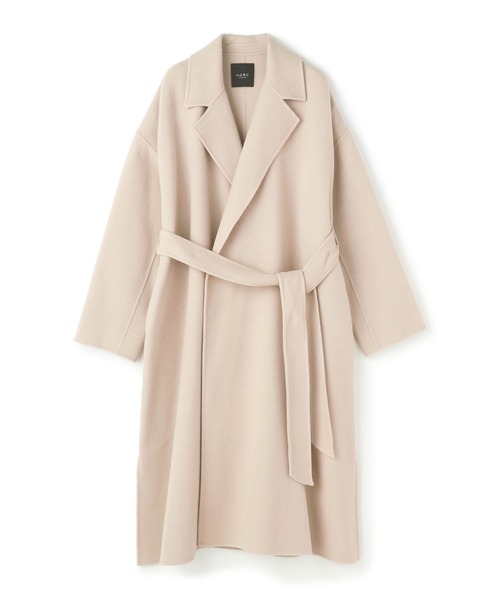 「N.O.R.C by the line」 コート M アイボリー レディース_画像9