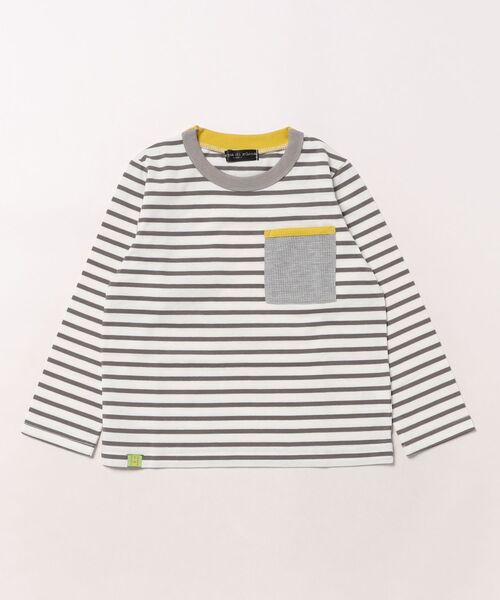 zuppa di zucca（ズッパ ディ ズッカ） tシャツ ボーダー長袖Tシャツ 