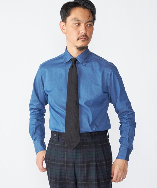 SHIPS（シップス） シャツ SHIPS: デニム シャツ メンズ : ZOZOTOWN
