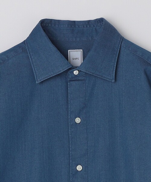 SHIPS（シップス） シャツ SHIPS: デニム シャツ メンズ : ZOZOTOWN