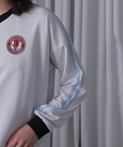 tシャツ (UMBRO)「ROSE BUD限定」ロングスリーブゲームシャツ レディース umbro tシャツ (UMBRO)「ROSE BUD限定」ロングスリーブゲーム