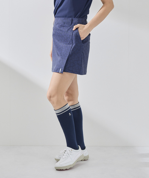 JUN&ROPE'（ジュンアンドロペ） スカート アニマル柄ラップ風スカート