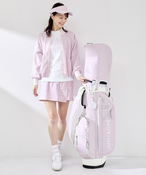 JUN&ROPE'（ジュンアンドロペ） スカート アニマル柄ラップ風スカート