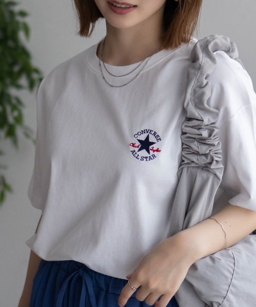 tシャツ CONVERSE ワンポイントパッチ刺繍Ｔシャツ レディース メンズ | CONVERSE | 08