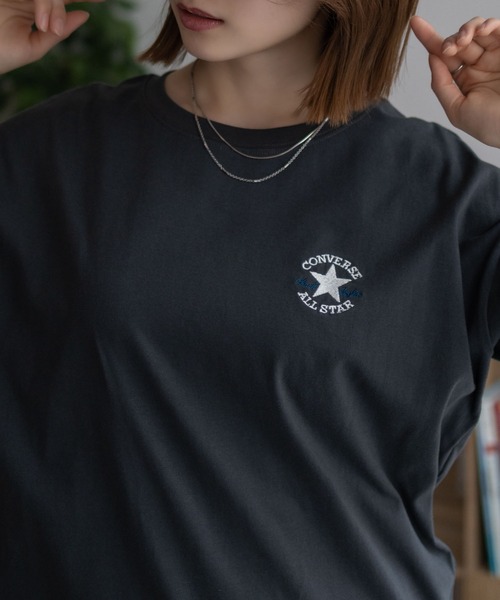 tシャツ CONVERSE ワンポイントパッチ刺繍Ｔシャツ レディース メンズ | CONVERSE | 12