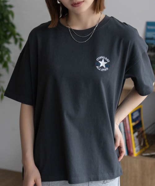 tシャツ CONVERSE ワンポイントパッチ刺繍Ｔシャツ レディース メンズ | CONVERSE | 11