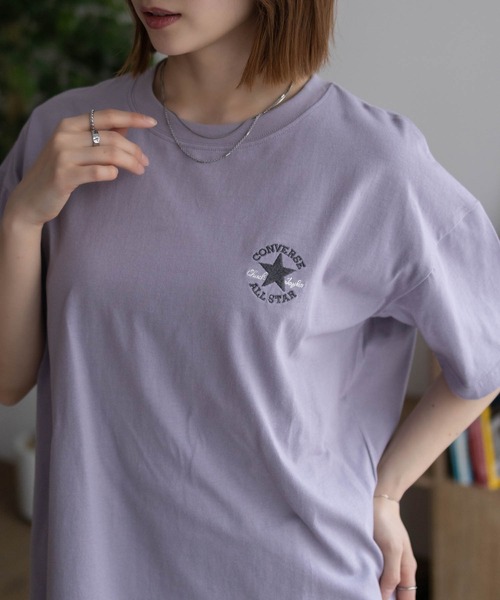 tシャツ CONVERSE ワンポイントパッチ刺繍Ｔシャツ レディース メンズ | CONVERSE | 16