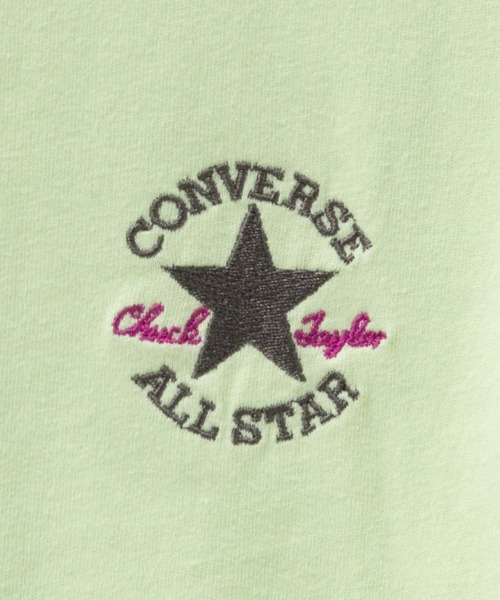 tシャツ CONVERSE ワンポイントパッチ刺繍Ｔシャツ レディース メンズ | CONVERSE | 23