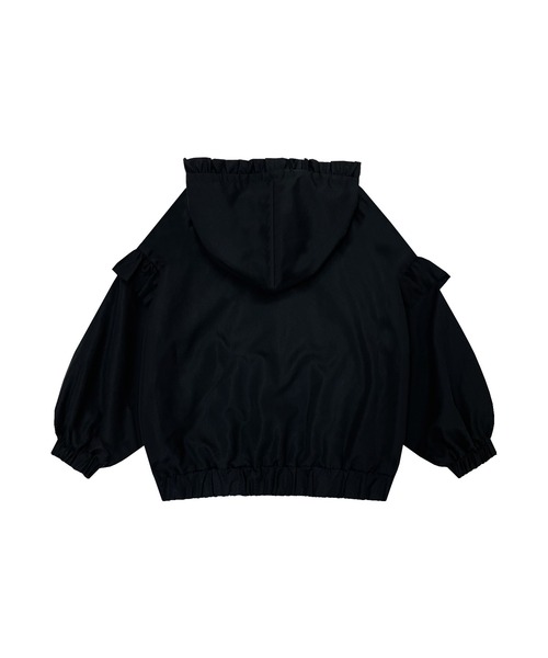 フリルリボンジップアップ Honey Cinnamon Honey Cinnamon パーカー フリルリボンジップアップ レディース
