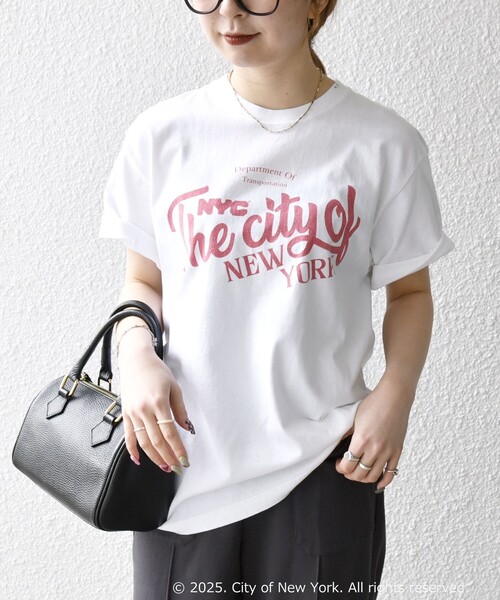 GOOD ROCK SPEED:〈洗濯機可能〉NYC カラー ロゴ プリント TEE GOOD ROCK SPEED tシャツ SPEED:「洗濯機可能」NYC カラー ロゴ