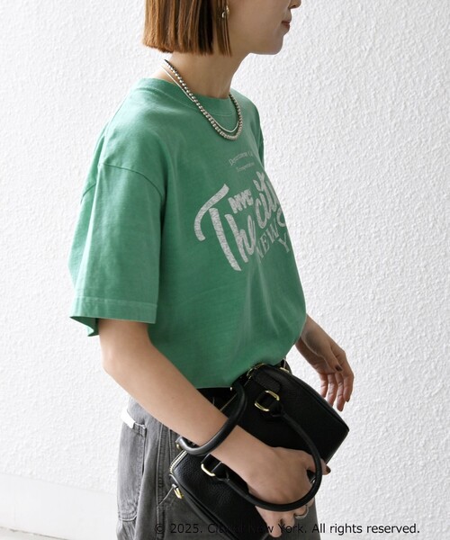 GOOD ROCK SPEED:〈洗濯機可能〉NYC カラー ロゴ プリント TEE GOOD ROCK SPEED tシャツ SPEED:「洗濯機可能」NYC カラー ロゴ