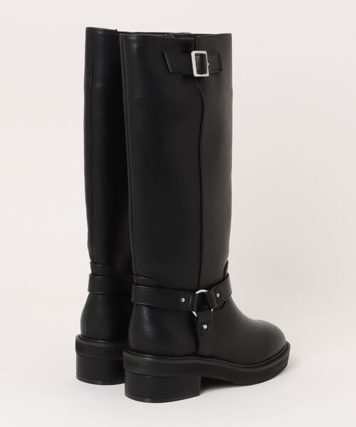 「MURUA」 ロングブーツ 22.5 ブラック レディース_画像2