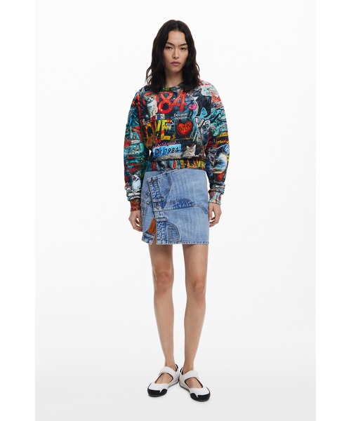 Desigual（デシグアル） トレーナー スウェット グラフィティアート