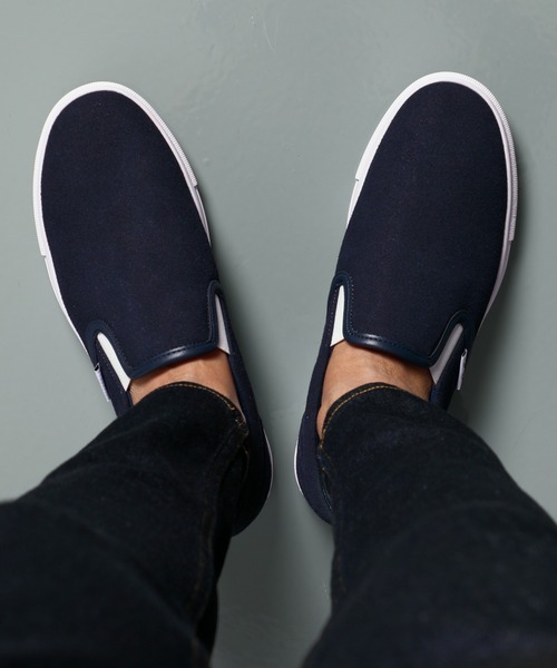 スニーカー DUFFER ORIGINAL SLIP-ON SNEAKERS：DUFFERオリジナル スリッポン スニーカー メンズの画像