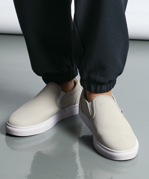 スニーカー DUFFER ORIGINAL SLIP-ON SNEAKERS：DUFFERオリジナル スリッポン スニーカー メンズの画像