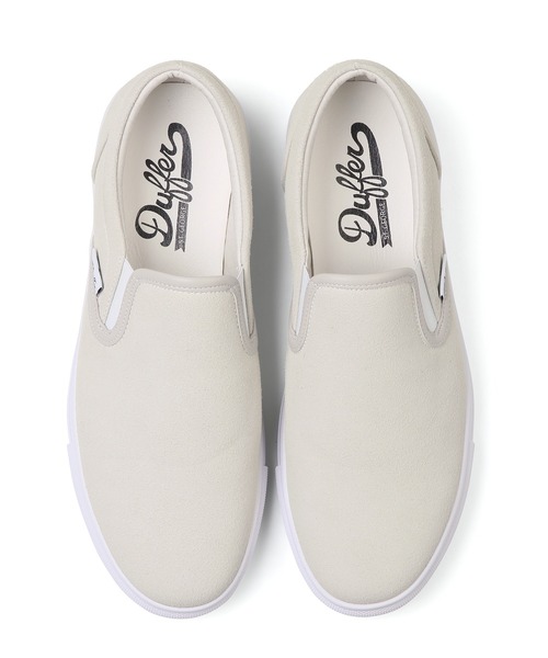 スニーカー DUFFER ORIGINAL SLIP-ON SNEAKERS：DUFFERオリジナル スリッポン スニーカー メンズの画像