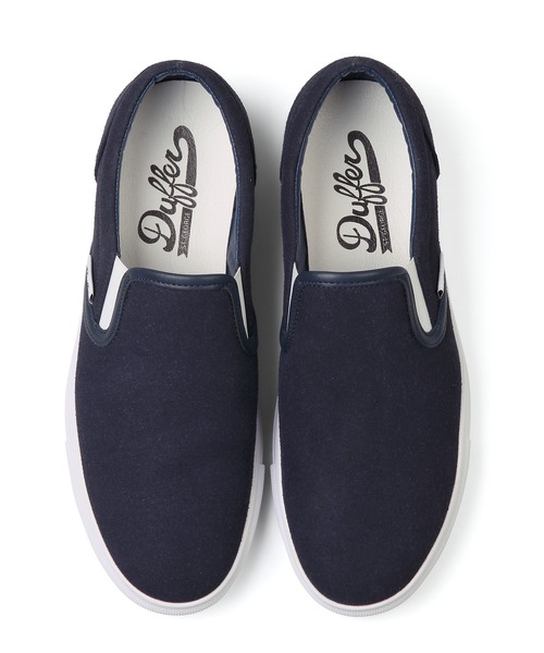 スニーカー DUFFER ORIGINAL SLIP-ON SNEAKERS：DUFFERオリジナル スリッポン スニーカー メンズの画像