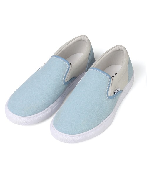 スニーカー DUFFER ORIGINAL SLIP-ON SNEAKERS：DUFFERオリジナル スリッポン スニーカー メンズの画像
