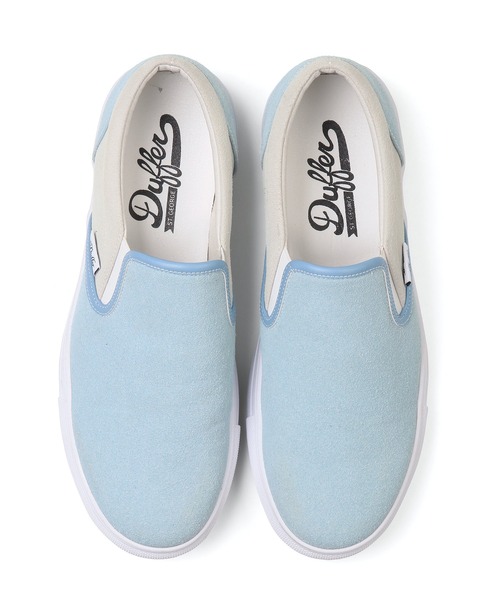 スニーカー DUFFER ORIGINAL SLIP-ON SNEAKERS：DUFFERオリジナル スリッポン スニーカー メンズの画像
