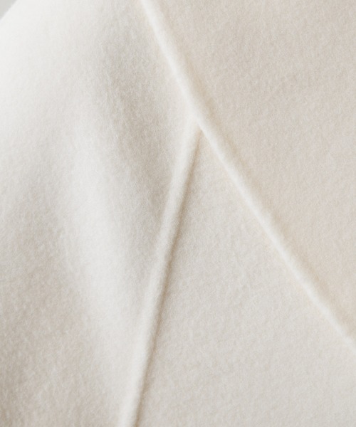 「Whim Gazette」 ピーコート FREE アイボリー レディース_画像9