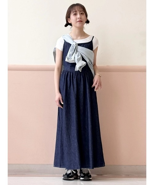 GAP ブラックデニムワンピース GAP ワンピース デニム マキシワンピース : ZOZOTOWN Yahoo!店