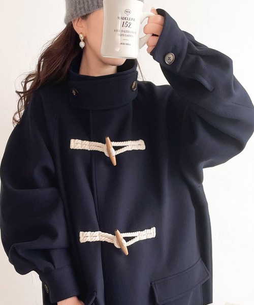 「classicalelf」 ダッフルコート SMALL イエロー レディース_画像4