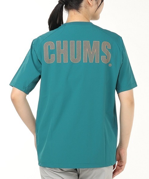 tシャツ CHUMS/チャムス 半袖Tシャツ バックプリント 撥水 CH01-2580 メンズ レディース | CHUMS | 03