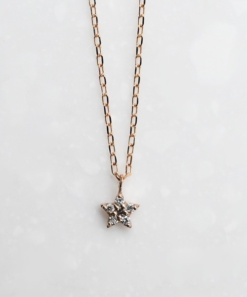 sowi ダイヤモンド ネックレス K10 sowi ネックレス K10・ダイヤモンド ファーストダイヤモンド
