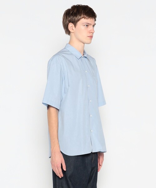 ✩DANTON✩ ダントン 38サイズ 半袖 ネイビー Danton 「DANTON」 半袖シャツ 38 ネイビー メンズ : ZOZOTOWN