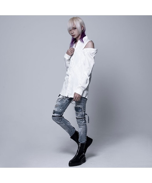 超可爱 M 長袖シャツ CIVARIZE」 ホワイト Yahoo!店 ZOZOTOWN : メンズ トップス