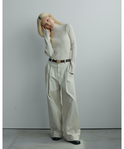 限定値下げ❗️anuke Slit Turtle Knit アイボリー anuke（アンヌーク） Slit Turtle Knit 即日発送 : RAPTURE - 通販