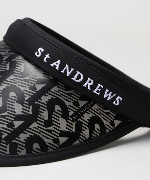 sophia　 新品未使用　St Andrews バイザー 2色セット St ANDREWS サンバイザー 「St ANDREWS」クリップUVバイザー