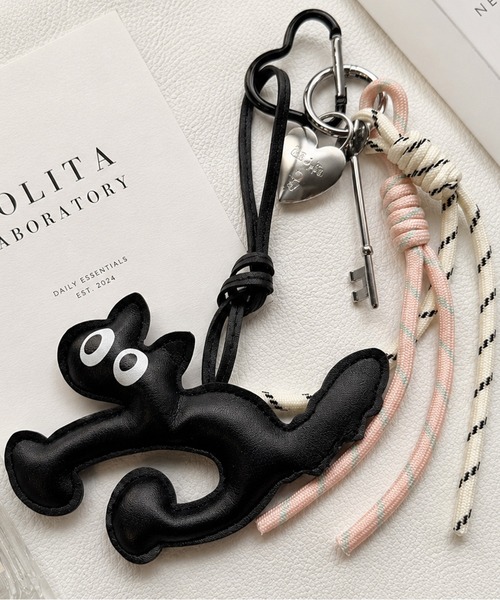 NOLITA LABORATORY チャーム 「 NOLITA / ノリータ 」ネコ 鍵 バッグ
