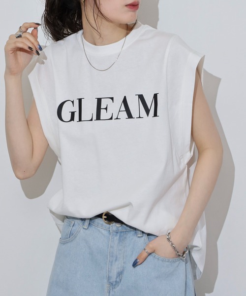 tシャツ hunch USAコットンロゴプリントTシャツ レディース セール】hunch USAコットンロゴプリントTシャツ（Tシャツ