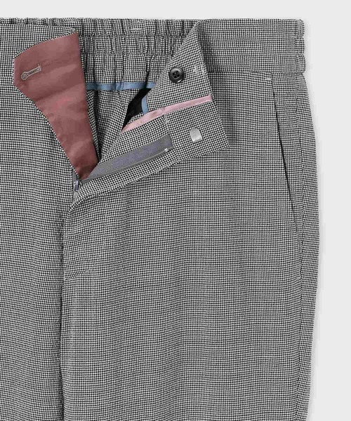 Paul Smith（ポール・スミス） パンツ ウールシアサッカー テーパード