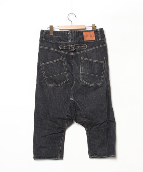 GANRYU 「GANRYU」 サルエルデニムパンツ SMALL ブラック メンズ