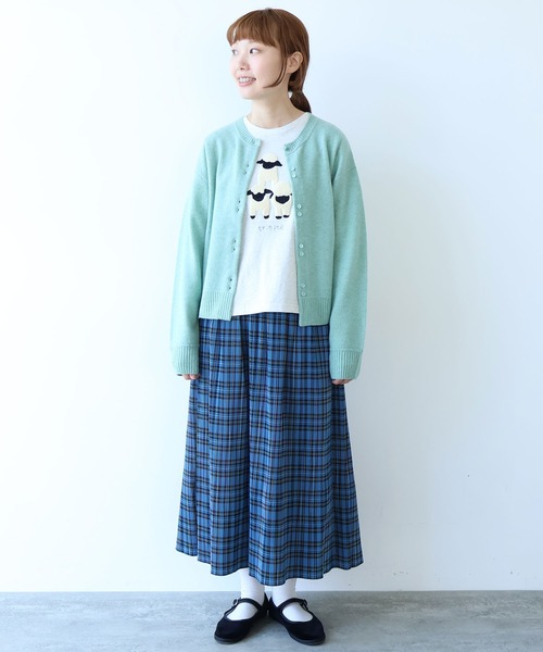 bulle de savon ビュルデサボン  アルパカ80%カーディガン bulle de savon（ビュルデサボン） 【30%OFF】ambi.MAX アンビマックス