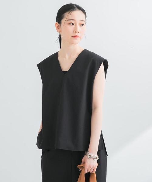 URBAN RESEARCH（アーバンリサーチ） ベスト ジレ リネン混Vネック