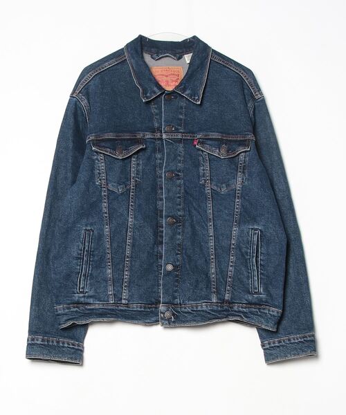 Levi's ダークブルー デニムジャケット Lサイズ Levi's 「Levi's」 デニムジャケット L ダークインディゴブルー