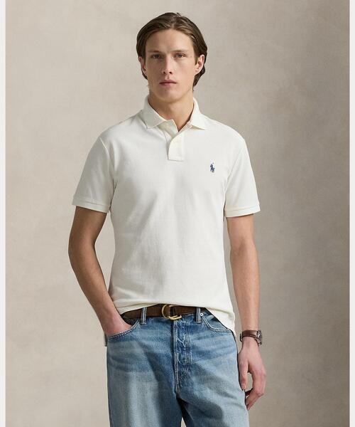 【値下不可】POLO RALPH LAURENカスタム スリムフィットポロシャツ POLO RALPH LAUREN ポロシャツ カスタム スリム フィット