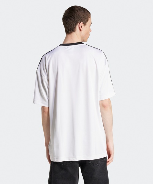 Tシャツ・カットソー [ADIDAS] JCQUARD JERSEY adidas tシャツ ジャカード・ストライプ・ジャージー JCQUARD