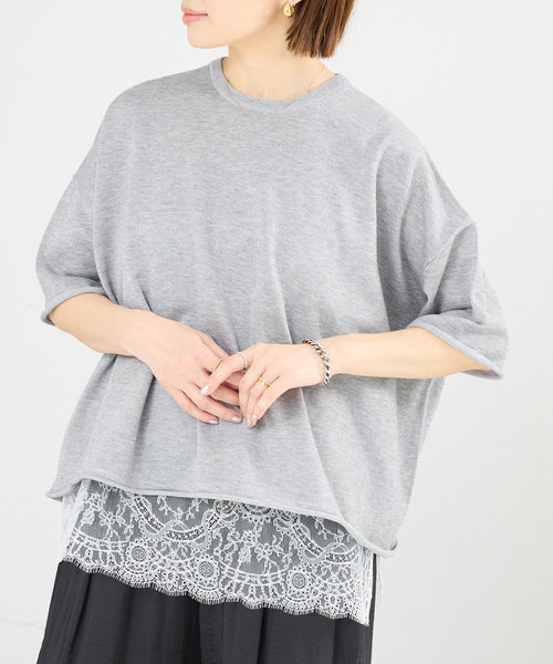 IENA（イエナ） ニット セーター 「追加3」LEVITA コットンハーフ